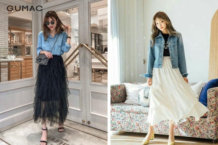 phối đồ với chân váy tutu mix cùng giày gì đẹp