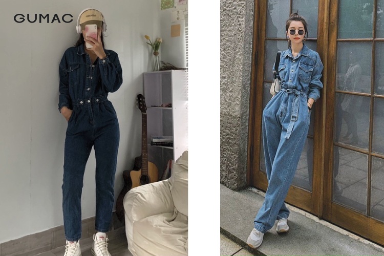 Jumpsuit Jeans dài