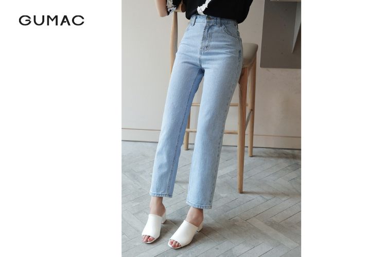 Giặt giũ bảo quản quần jean ống suông đúng cách