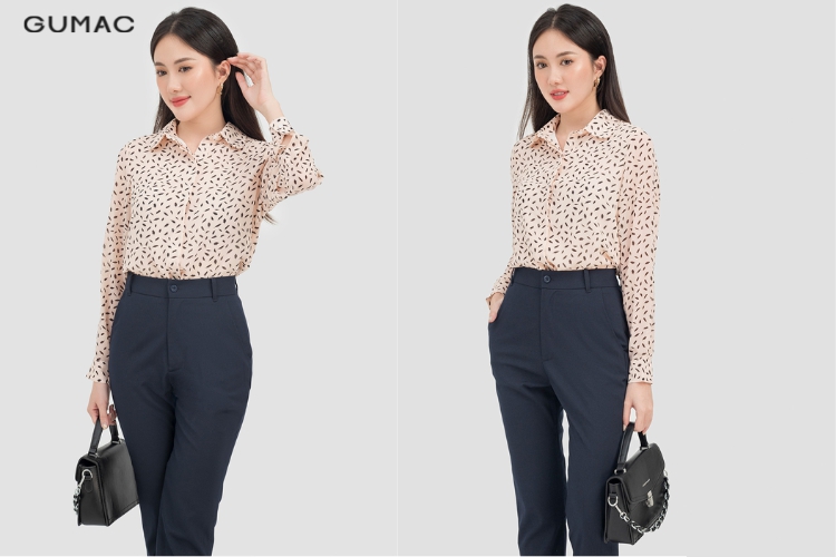 Áo sơ mi + quần tây