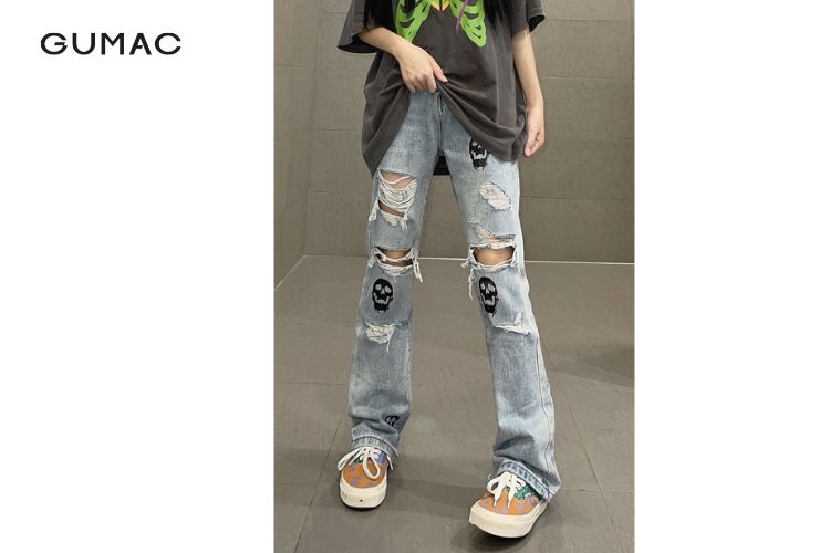 quần jean rách cá tính