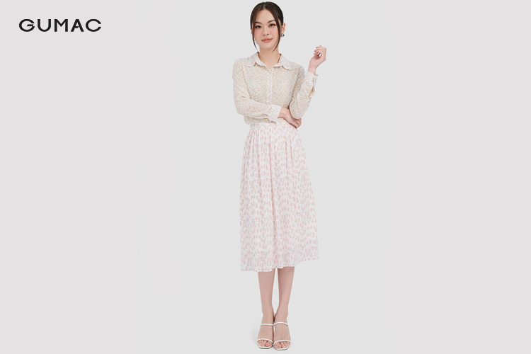 Chân váy dài duyên dáng