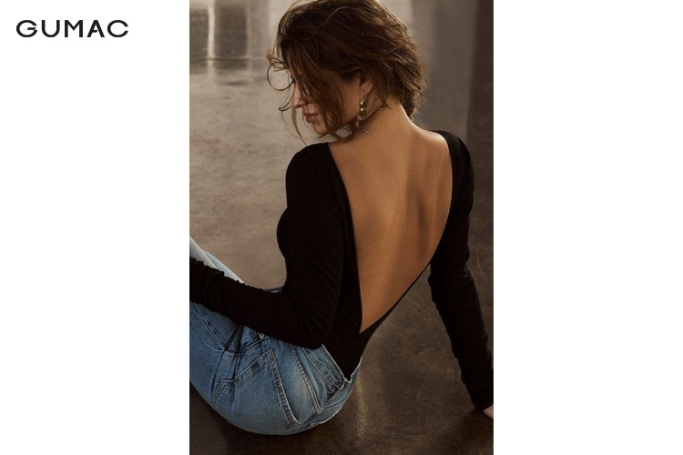 Bodysuit đen để ăn mặc theo swag Bodysuit đen để ăn mặc theo swag
