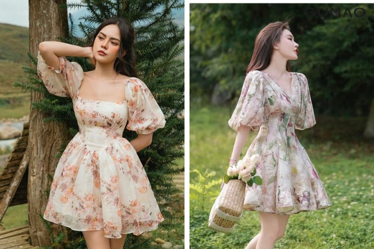 Tạo dáng yêu kiều nữ tính cùng váy babydoll