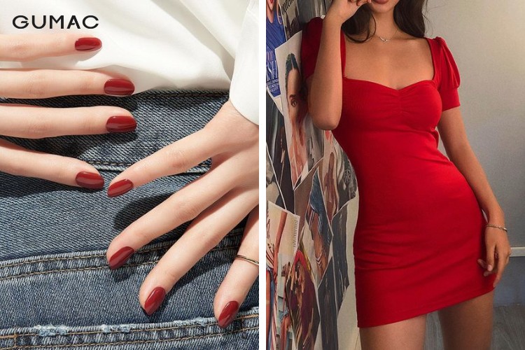 50+ mẫu nail màu đỏ đẹp và sang trọng được yêu thích nhất - Enail.vn » Top  1 chăm sóc và làm đẹp nail - móng tay - móng chân
