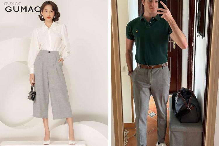 Quần màu xám có dễ phối đồ không? Quần màu xám có dễ phối đồ không?