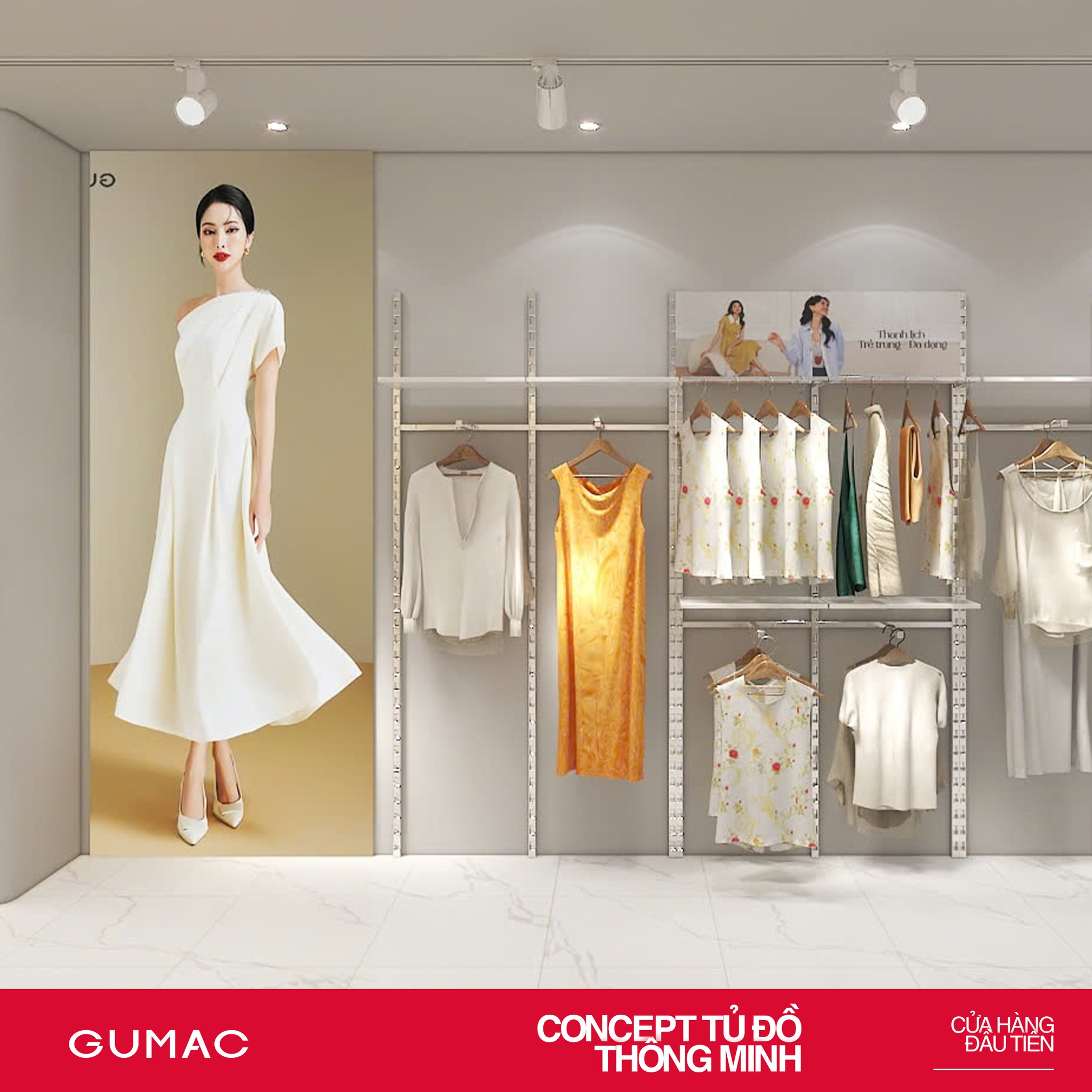 GUMAC Mỹ Tho Khai Trương - Ra Mắt Concept Tủ Đồ Thông Minh Đầu Tiên