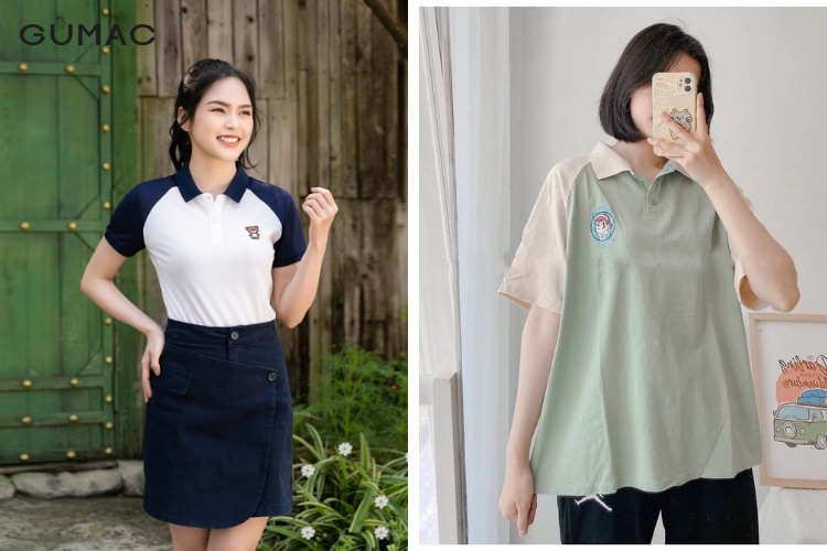 Raglan shirt polo Raglan shirt polo