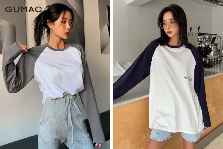 Ưu điểm của áo thun raglan Ưu điểm của áo thun raglan