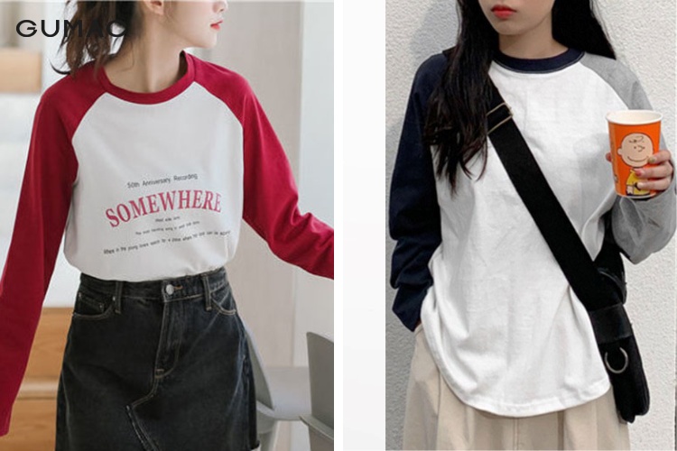 Bận chân váy dài midi cùng áo raglan Bận chân váy dài midi cùng áo raglan