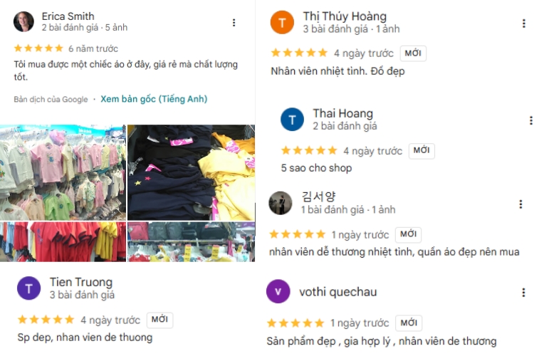 feedback cua khach hang da mua sam tai shop quan ao&nbsp;gumac gigamall thu duc