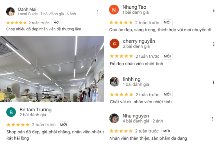 feedback cua khach hang da mua sam tai shop quan ao&nbsp;gumac vo van ngan thu duc