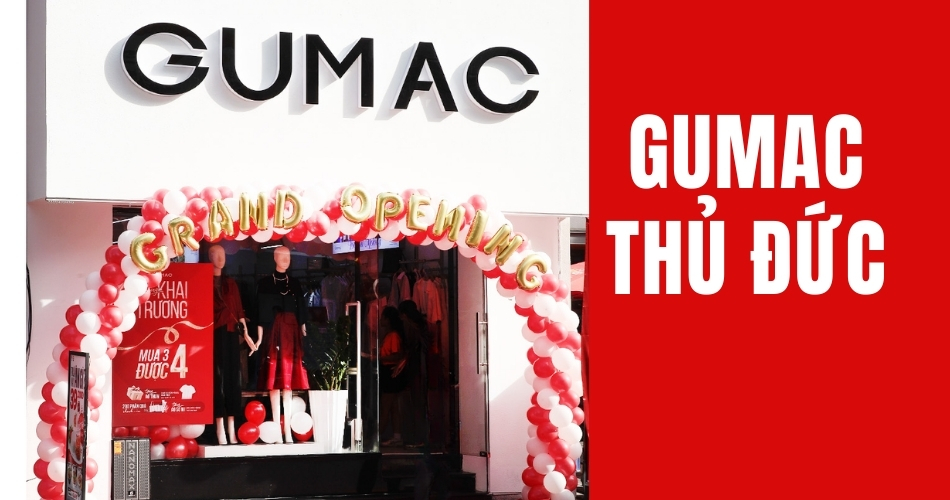 Shop quần áo nữ váy đầm công sở GUMAC ở Thủ Đức