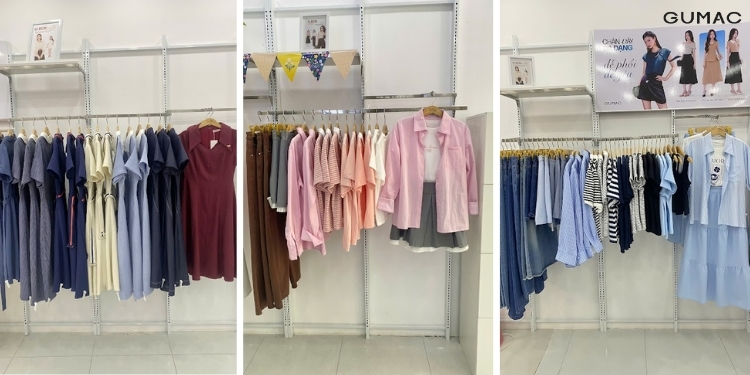 khong gian mua sam tai shop quan ao o tien giang cua gumac