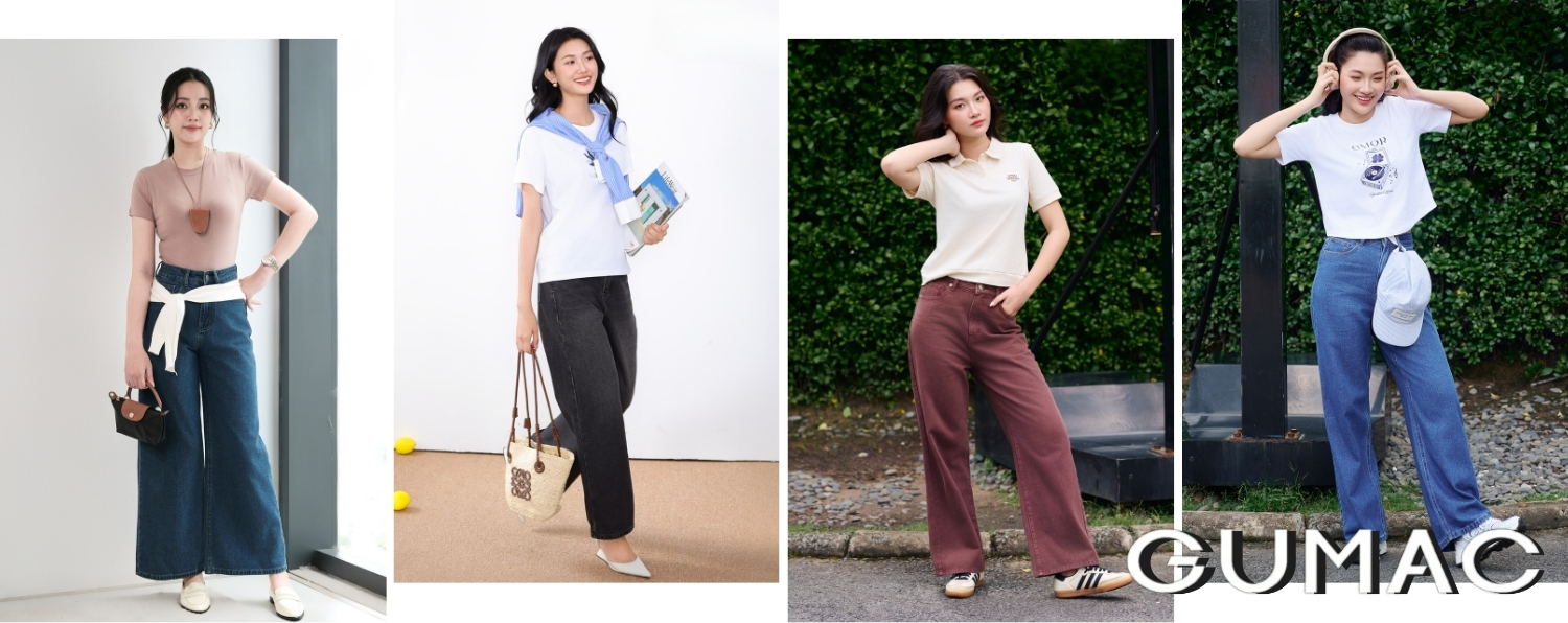 top quan jean nu ban chay tai showroom gumac tien giang
