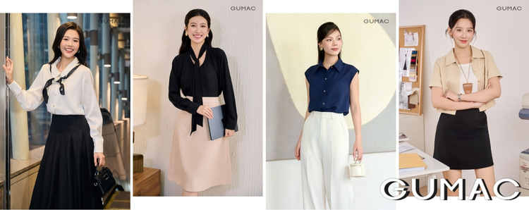top ao so mi nu ban chay tai shop quan ao gumac vinh long
