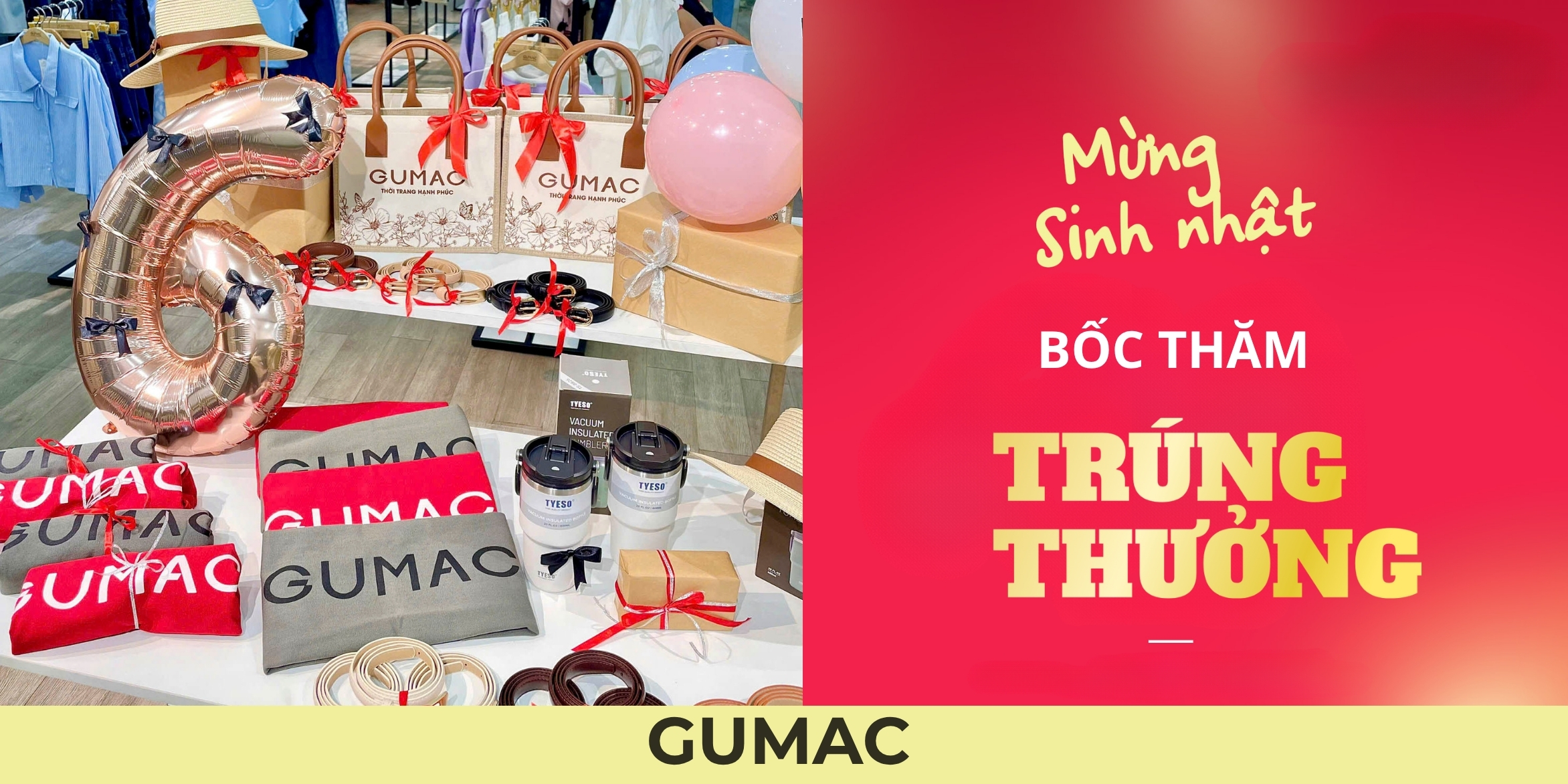 boc tham trung thuong tri gia len den 500k tai GUMAC