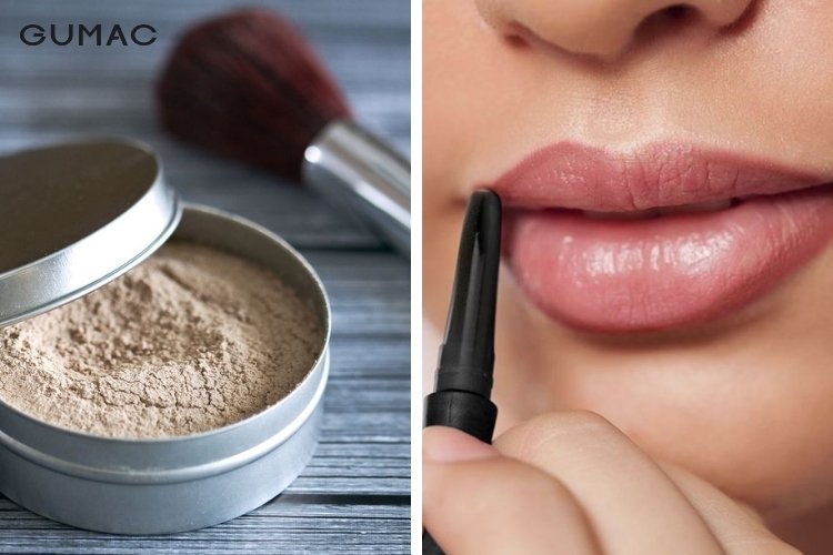 Không sử dụng phấn, kẻ chì