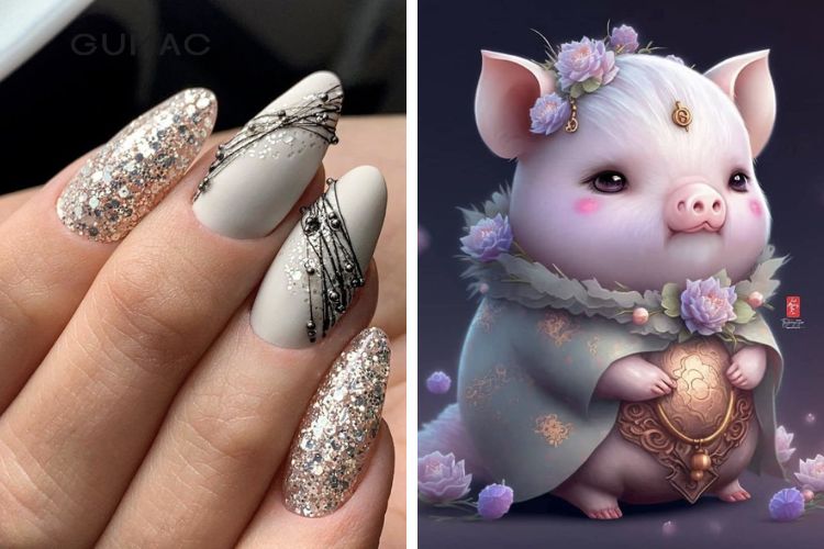 Các màu sơn móng tay cho bạn gái tuổi Hợi Các màu sơn móng tay cho bạn gái tuổi Hợi