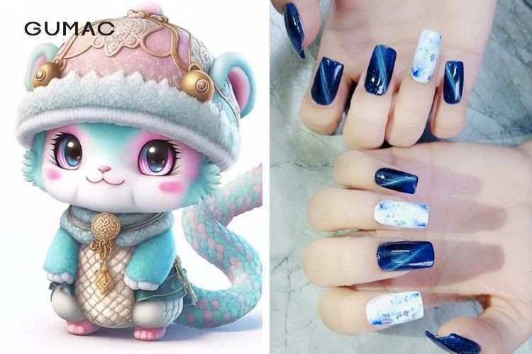 tuoi ty hop mau gi khi chon mau toc va son mong tay