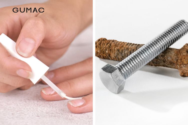 Sơn móng tay giúp đồ dùng kim loại ít bị gỉ sét Sơn móng tay giúp đồ dùng kim loại ít bị gỉ sét