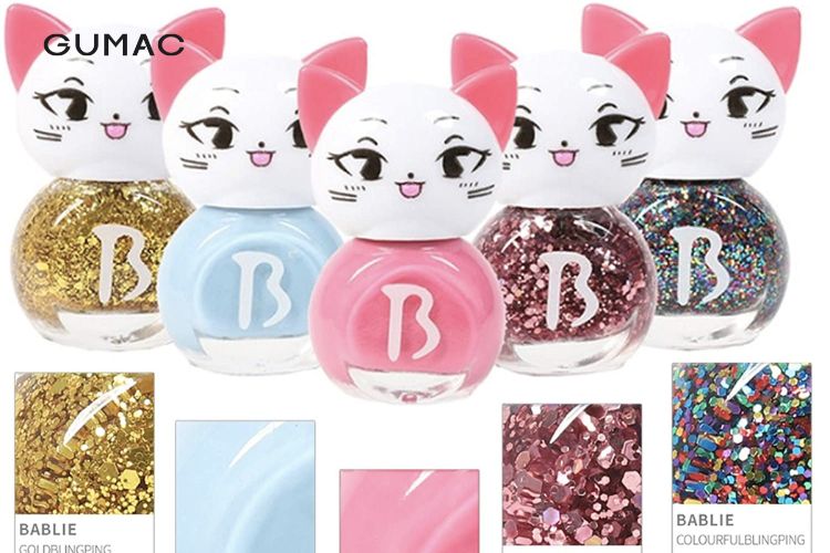 Sơn móng tay dạng lột cho bé Bablie Kid Nails Cat