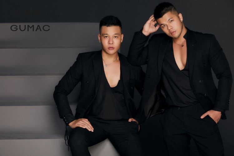 cặp đôi Hair Stylist quân nguyễn pu lê 