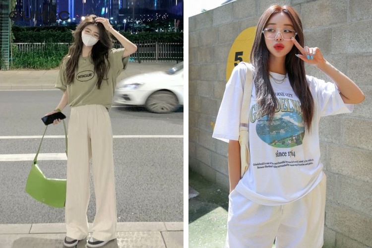 Áo t shirt vải cotton