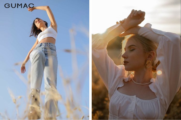 Cách tạo dáng lấy tay che nắng tại Đà Lạt thơ mộng