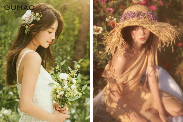 Tạo dáng chụp ảnh tự nhiên, thoải mái