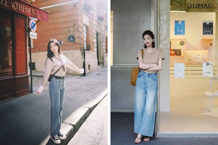 oufit vitage thanh lich tren pho