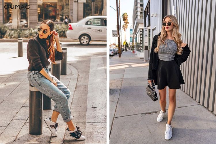 dang cui dau nhe nhang cham toc chup anh duong pho dep