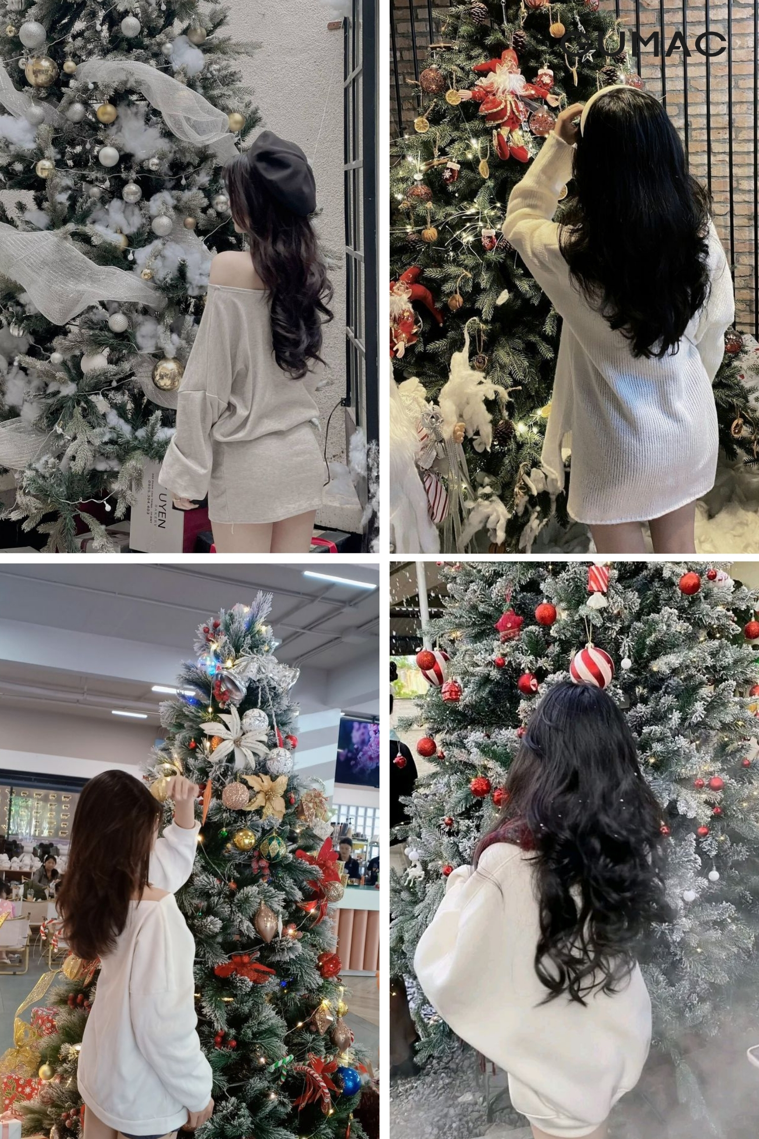 tao dang chup anh noel tu phia sau