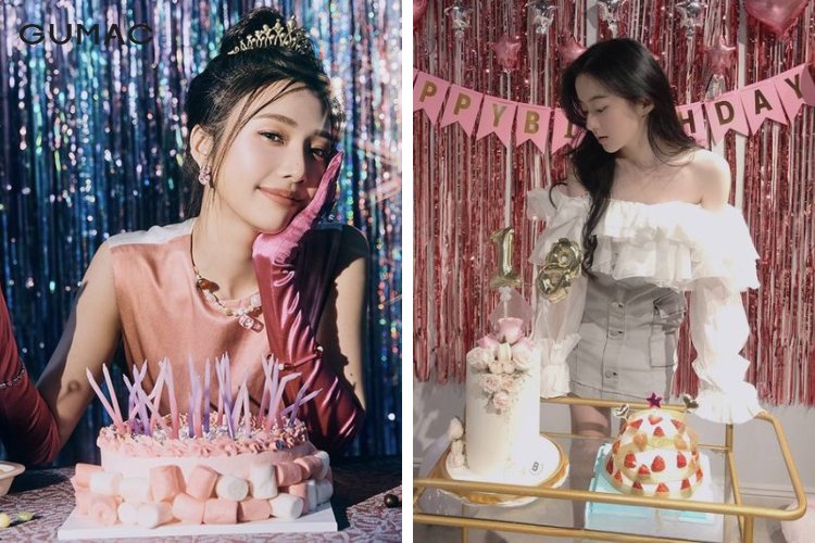 Chụp ảnh bánh sinh nhật phong cách party