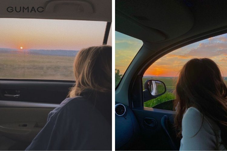 Tạo dáng với khung cửa kính ô tô Tạo dáng với khung cửa kính ô tô