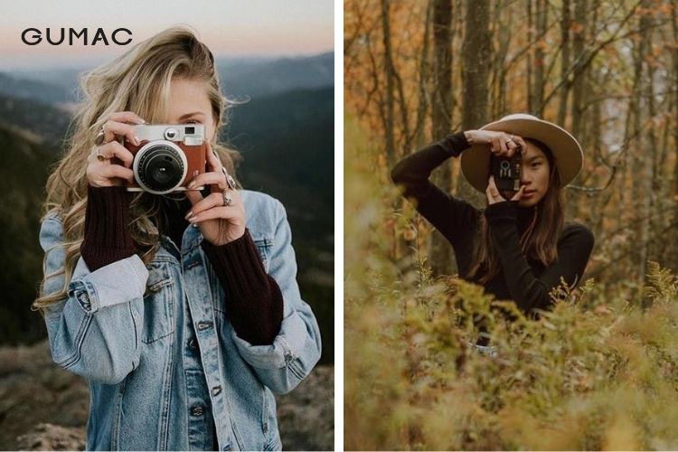 Dạo bước trong rừng với máy ảnh trong tay