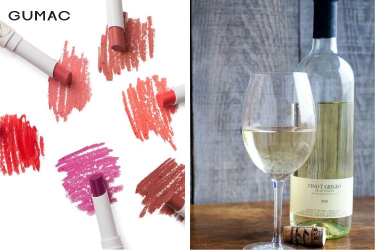 Tẩy vết son trên áo màu bằng rượu trắng