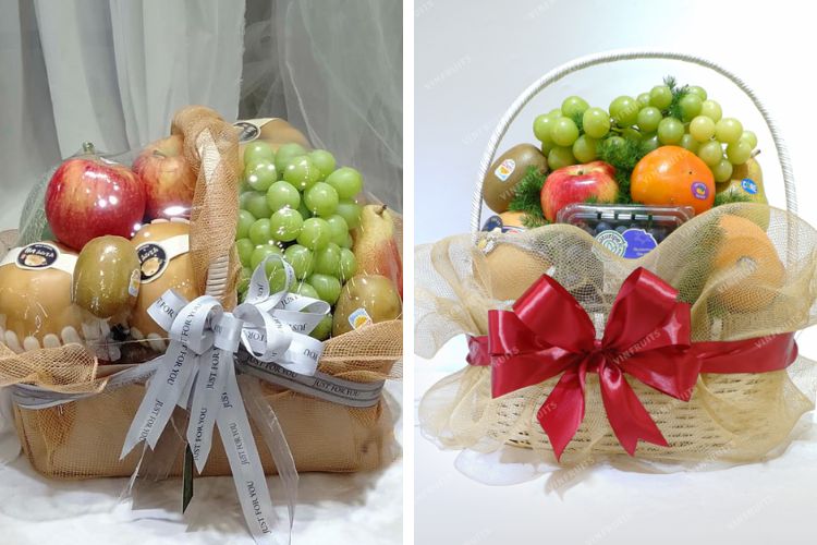 Giỏ trái cây cho ngày Tết