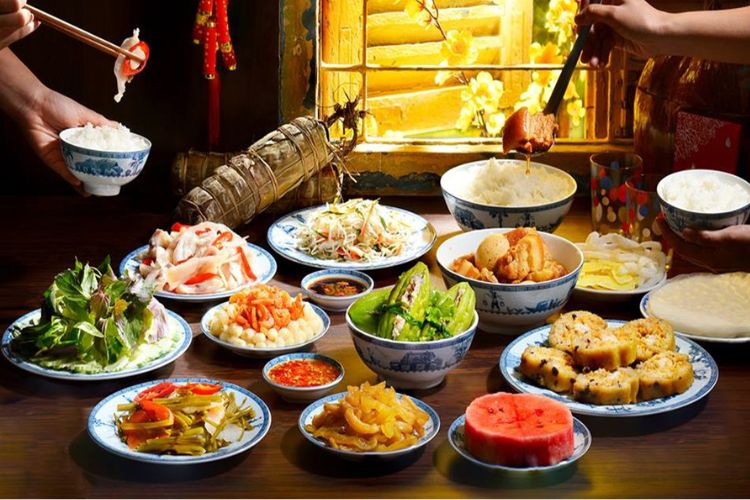 Thực phẩm cho ngày Tết