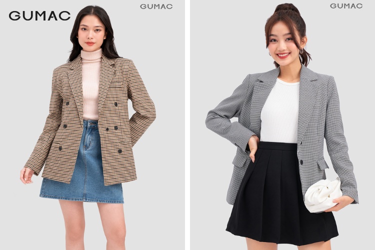 Áo vest, blazer mix đồ theo cho nữ 25 tuổi