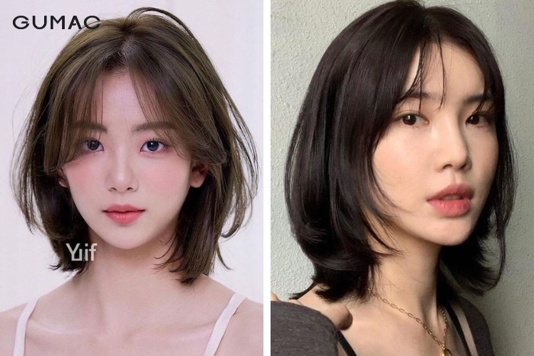 Tóc 2 tầng nữ kiểu bob