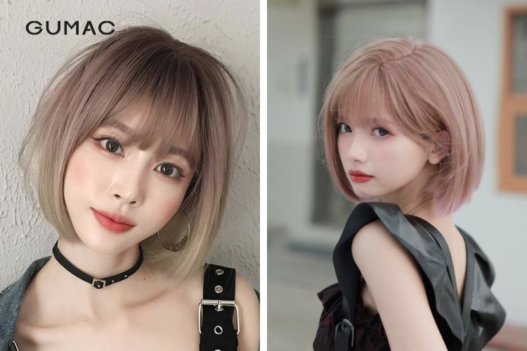 Tóc bob cho mặt to ấn tượng