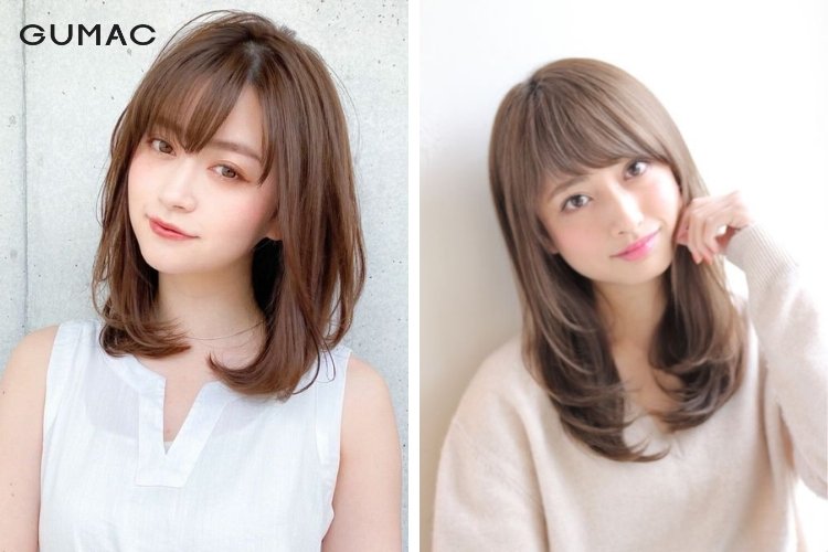 Kiểu tóc ép cụp nữ phong cách dập xù