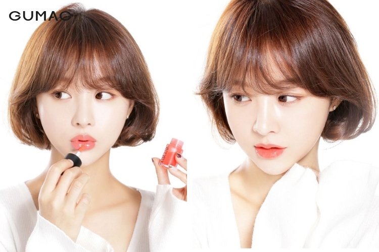 Kiểu tóc ép phồng cụp đuôi cho nữ