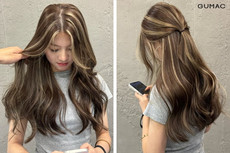 nhuom light nu mau nau sang trong