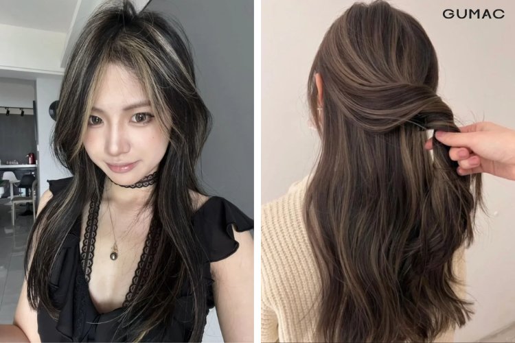 toc nhuom highlight nau vang