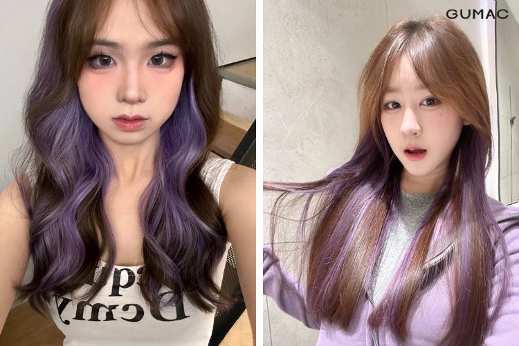 toc nhuom highlight tim