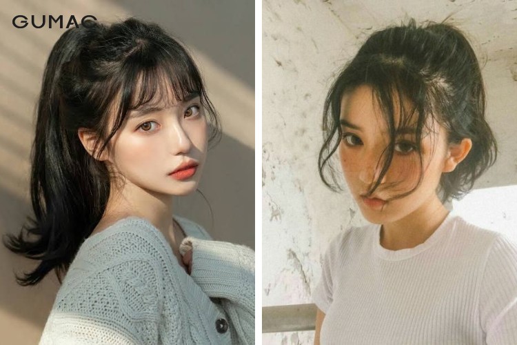 Kiểu cột cao mái bay kết hợp mái thưa