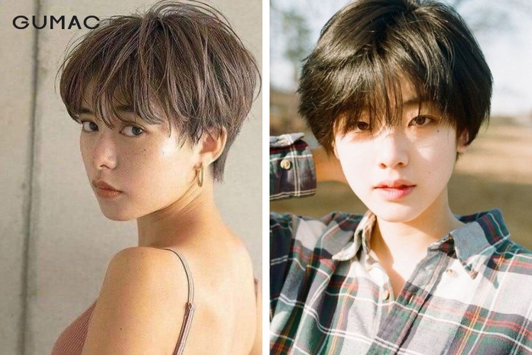 Kiểu tóc tomboy nữ cho dáng mặt vuông Kiểu tóc tomboy nữ cho dáng mặt vuông