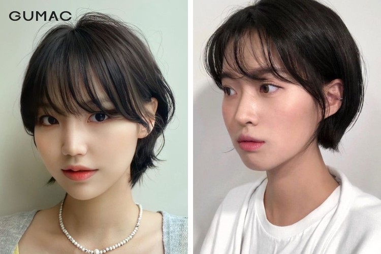 Kiểu tóc tomboy nữ mái thưa Kiểu tóc tomboy nữ mái thưa